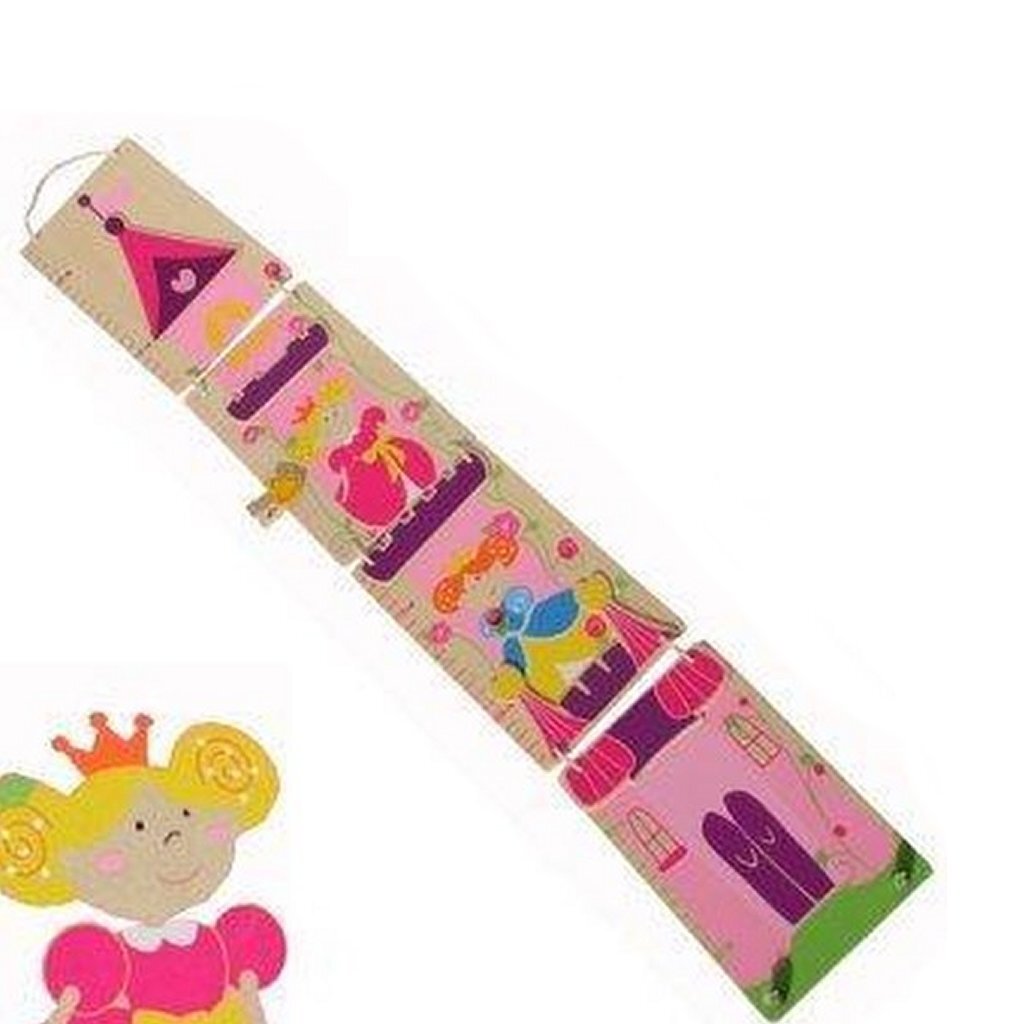 Simply for kids wooden growth chart princess