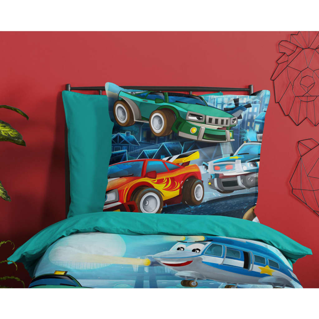 Buenos días buenos días Copas para niños Race 135x200 cm