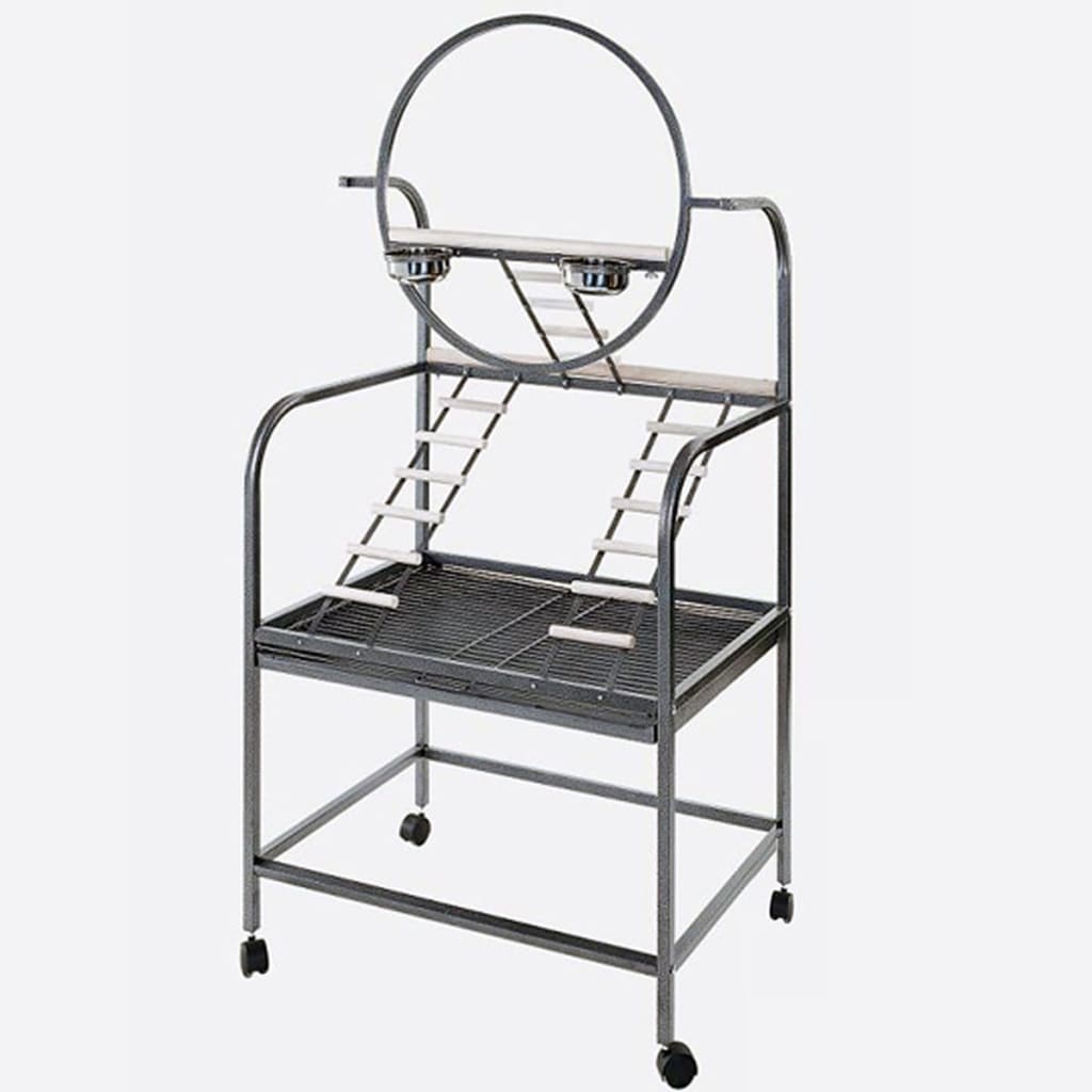 Strong Papegaaaiespeelplaats Natalia 91x59x165 cm Grigio argento 93027