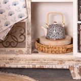 Clayre en eef theepot 14x14cm patroon