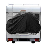 Proplus Bicycle Cover - Ochranný kryt pro 2 kola, černá, voda -repelent, 150x74x122 cm