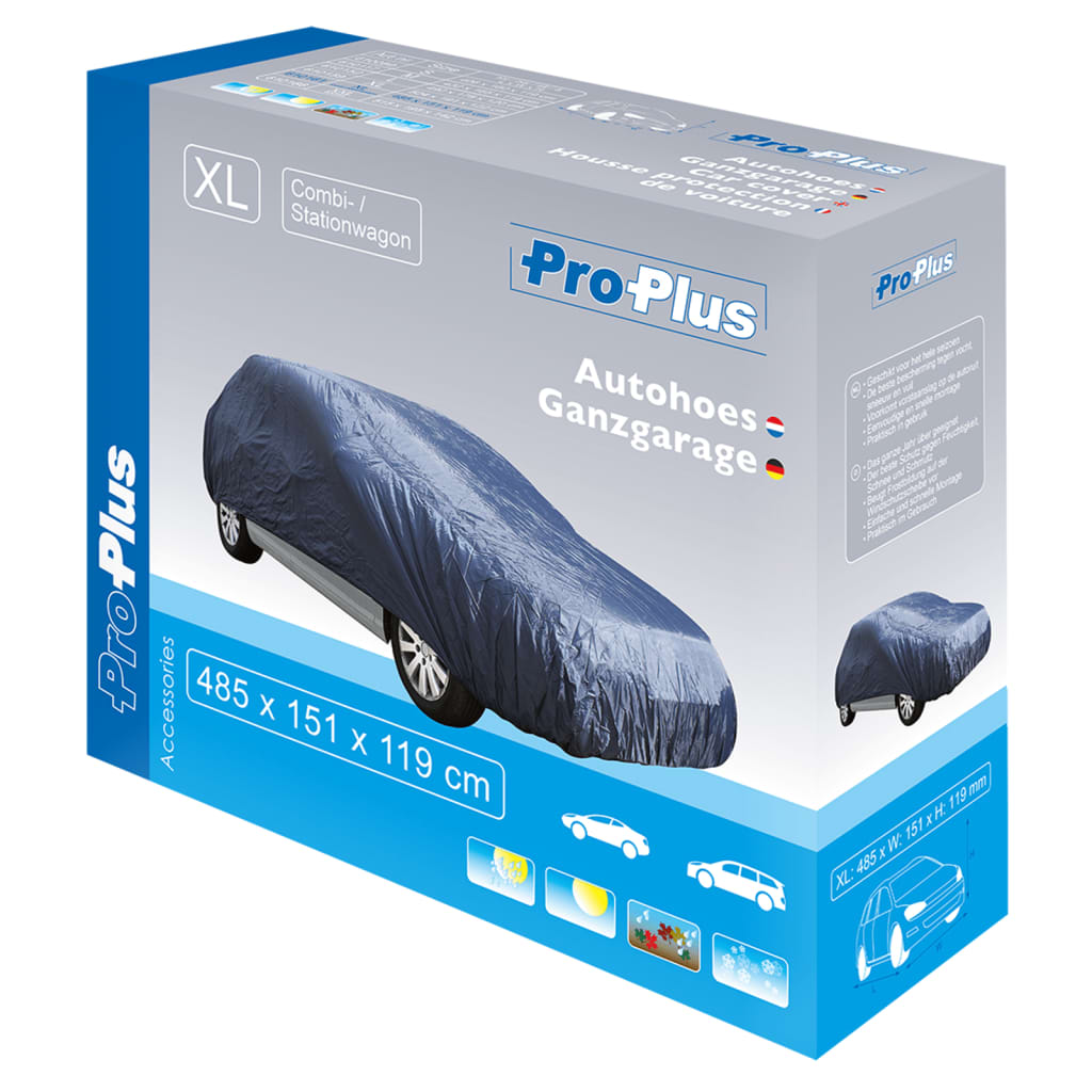 Proplus SUV MPV pokrov XL 485x151x119 cm temno modra