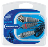 Bandridge Bal4600 Câble subwoofer 2x mâle RCA - RCA femelle 0,20 m bleu