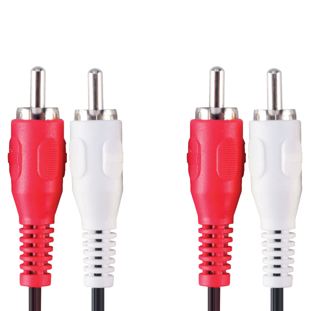 Bandridge Bandrottgalteral4202 Stereo Audio Kabel 2x Rca männlech 2x RCA männlech 200 m