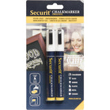 Quantore securit kritmarkörer 2-6 mm vit 2 st
