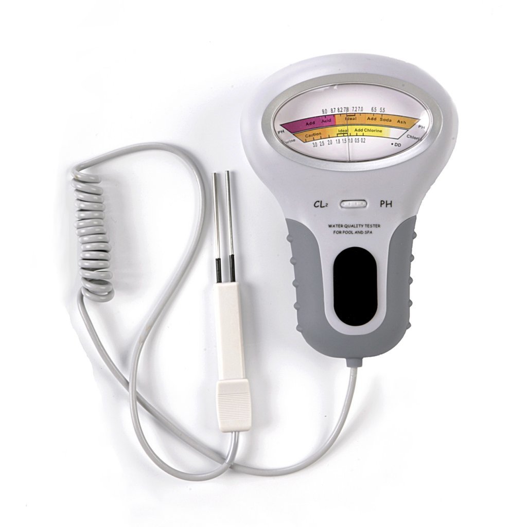 Interline electronic pH and chlorometer