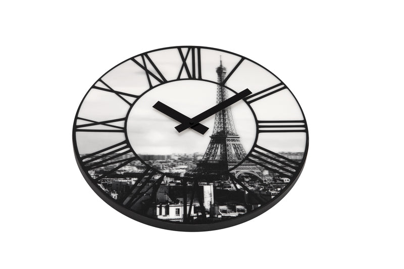 Nextime Klok 3004 La Ville, Ø39 cm, Wall, White