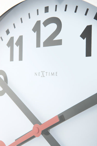 Další snímky NE-3999AR WALL CLOCK. 35 cm, kartáčovaný hliník, #039;