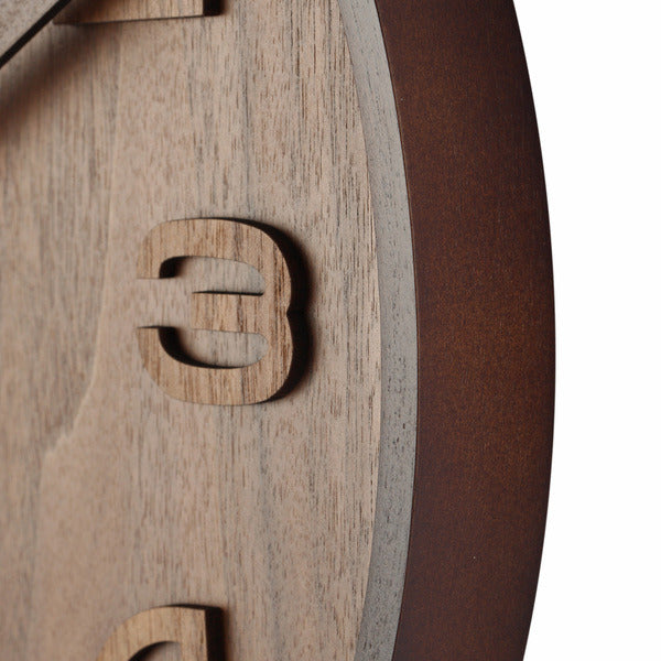 NEXTIME NE-3096BR WACK CROCK. 35 cm, Holz, braun, 'Holzholzmedium'
