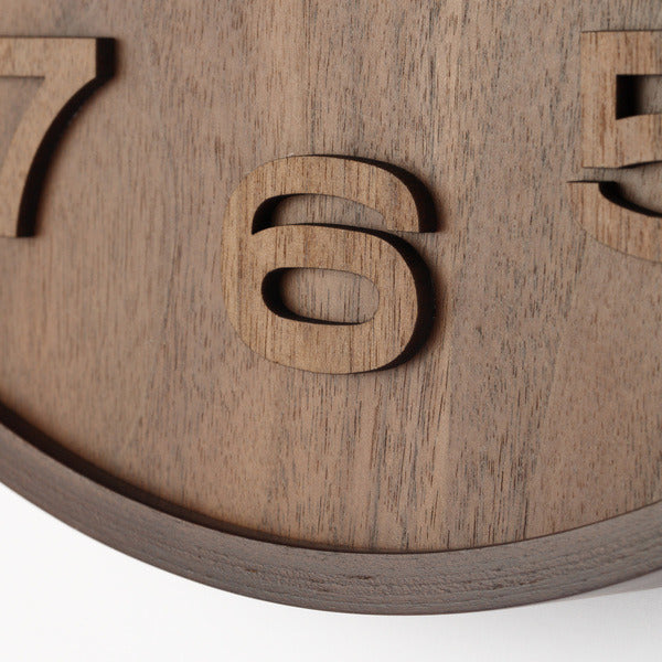 NEXTIME NE-3096BR WACK CROCK. 35 cm, Holz, braun, 'Holzholzmedium'
