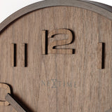 NEXTIME NE-3096BR WACK CROCK. 35 cm, Holz, braun, 'Holzholzmedium'
