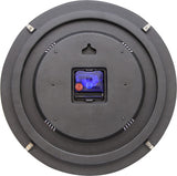 NextIme NE-3164 Slide Wall Clock. 35 cm, ball ze skla, 'Blue Moon Dome'