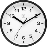 Nextime nx-7321zw wall clock nxt diameter 20cm plastic black, white dial