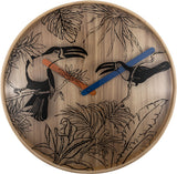 Nextime NE-3230 Zegar ścienny tropica Ø40 drewno