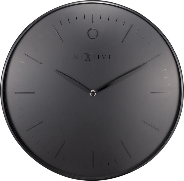 NEXTIME NE-3235ZW WALLOK GLAMOUR Ø40 METAL BLACK