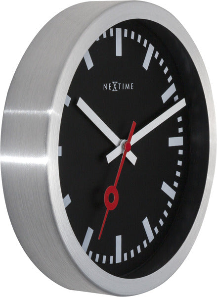 Dále NE-3998stww Wallok 'stanice' Ø19 cm, kartáčovaná hliník černá