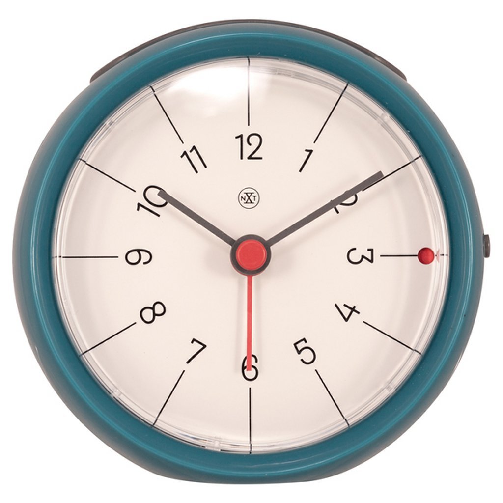 Nexttime nx-7344bl alarm clock nxt otto ø 9.5 x 3.8 cm blue