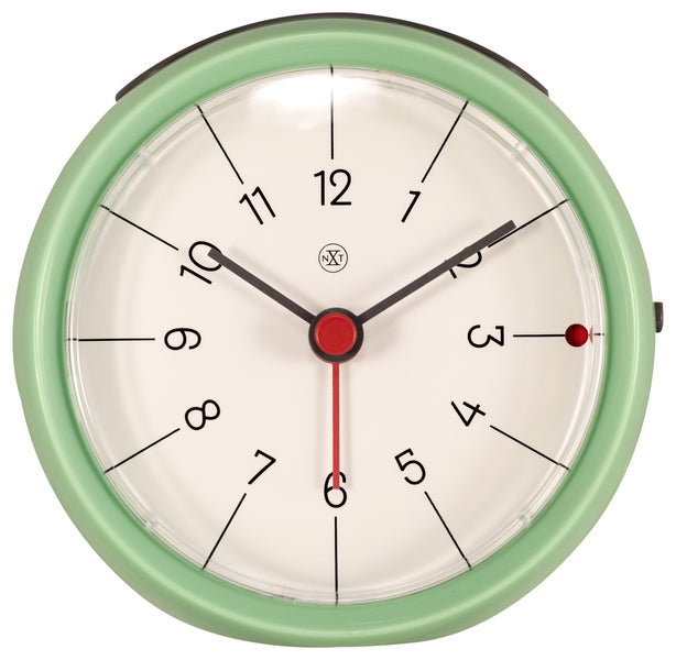 Nextime NX-7344GN Clock de alarma NXT Otto Ø 9.5 x 3.8 cm verde