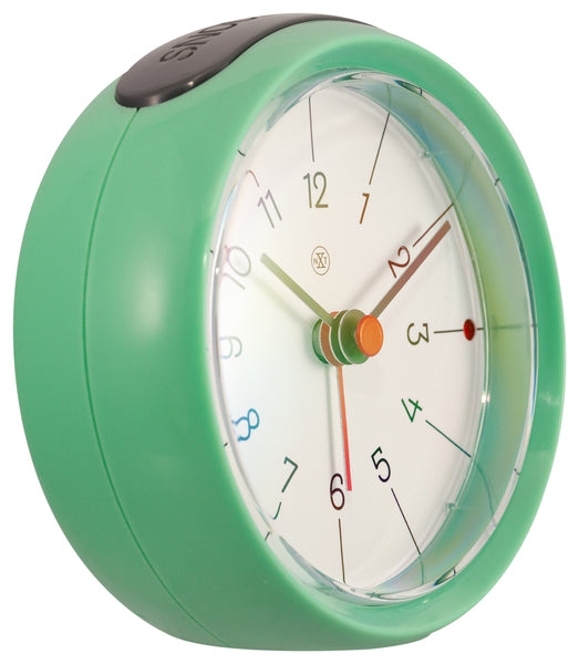 Nextime NX-7344GN Clock de alarma NXT Otto Ø 9.5 x 3.8 cm verde
