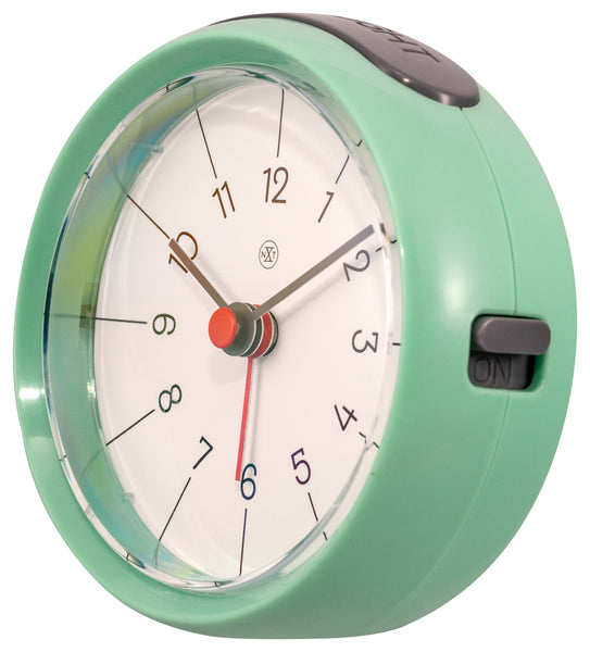 Nextime NX-7344GN Clock de alarma NXT Otto Ø 9.5 x 3.8 cm verde