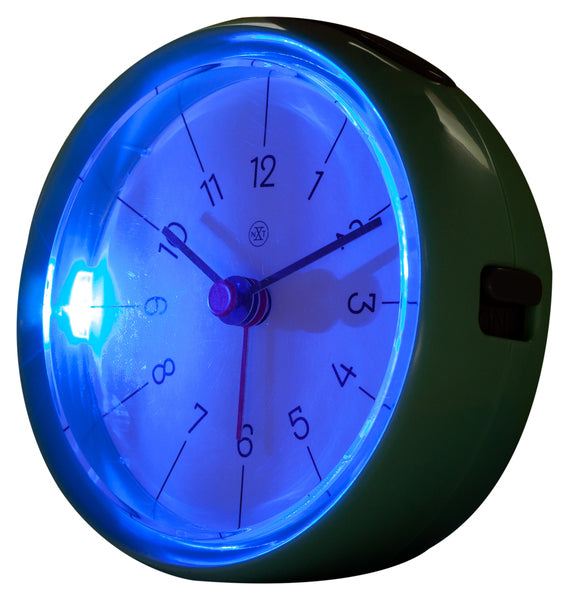 Nextime NX-7344GN Clock de alarma NXT Otto Ø 9.5 x 3.8 cm verde