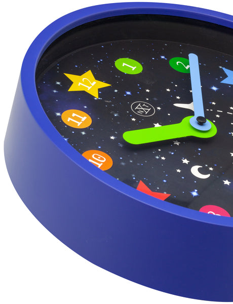 Nextime NX-7356 Reloj de pared NXT APOLLO DIA 30cm de plástico azul