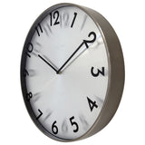 Nextime NE -3289gs Metal Wall Clock - 40cm -Rquiet Clock - Metal - Refleksjon