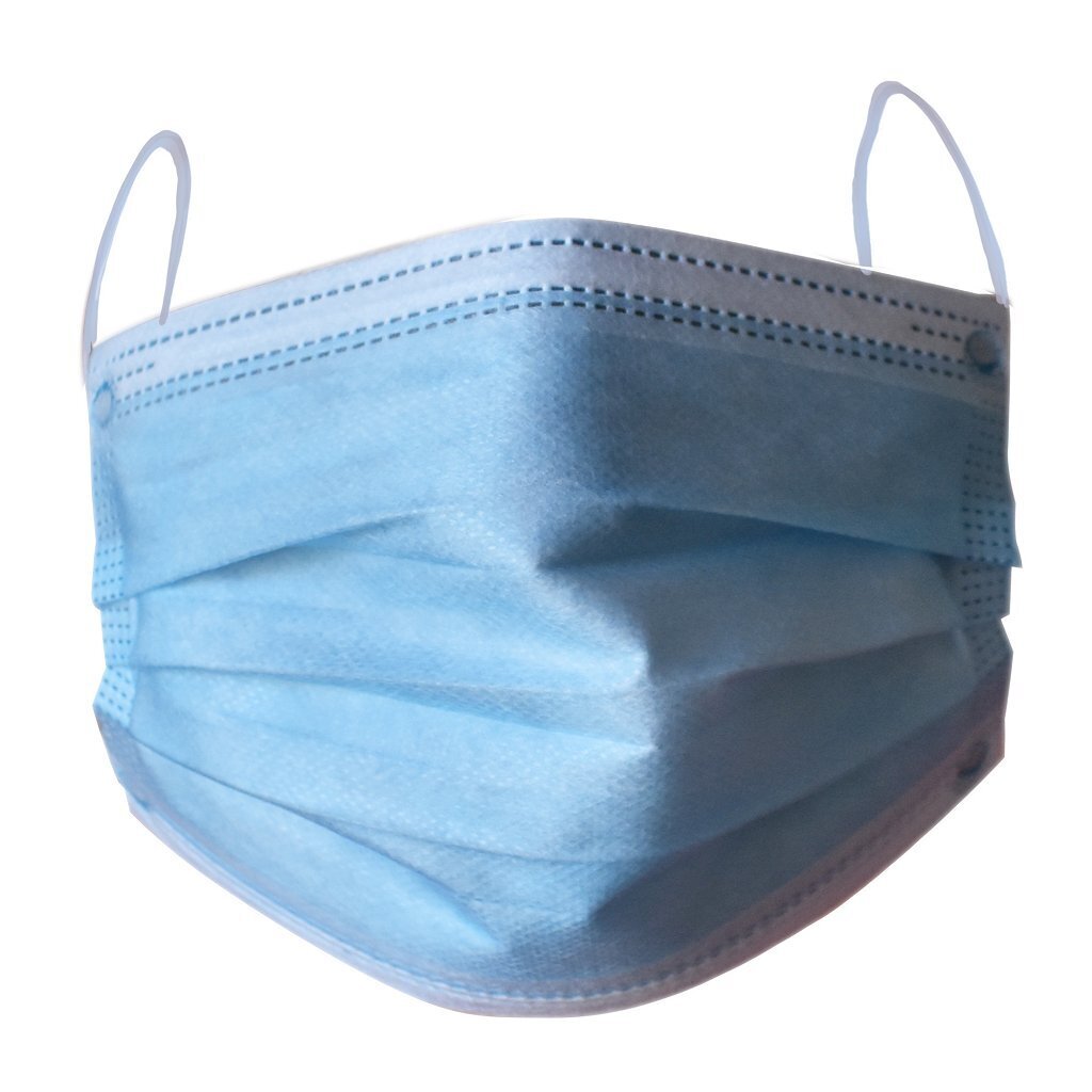 Facemask Mouth Caps 3-lags hypoallergenisk anti-allergiske 10 stykker