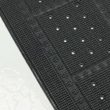 MAT di pelle di pelle di pelle di pelle anti-slip unilux 35x90 cm color antracite