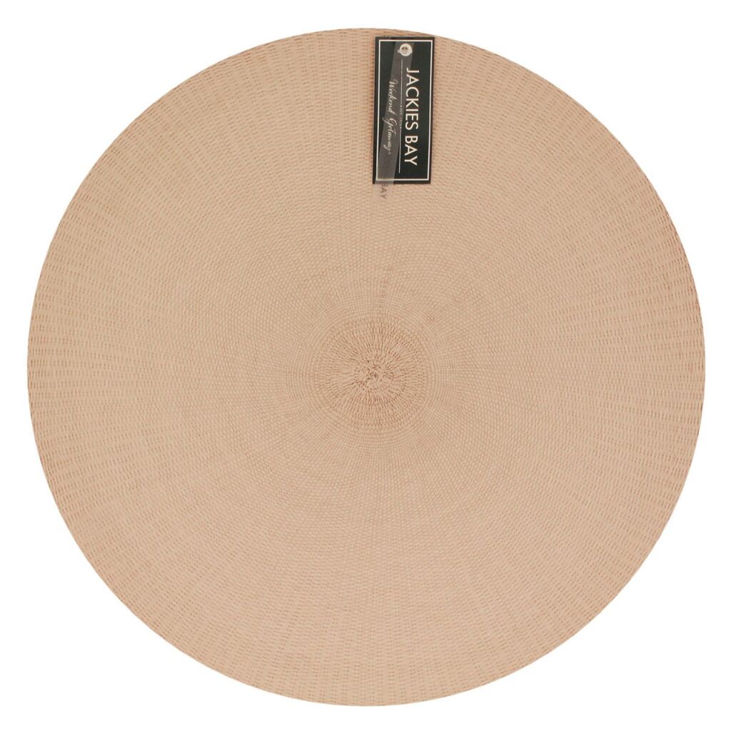 Jackies Bay Placemat 38 okoli roza