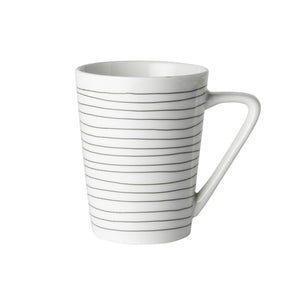 Dutch rose cup white stripe