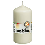 Bolsius Bolsius Stub svíčky 10 ks 120x58 mm slonoviny