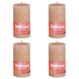 Bolsius Bolschius Bollen blénkt 4 St Rustic 13068 mm Mësstrauen
