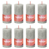 Bolsius Bolsius Stollen Shine 8 St. Rustic 100x50 mm písečná šedá