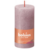 Bolsius Bolsius Stollen Shine 8 St rustikální 100x50 mm popel