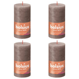 Bolschius Bolschius Bollen blénkt 4 St Rustic 130x68 mm Rustic Taupe