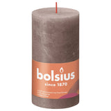 Bolschius Bolschius Bollen blénkt 4 St Rustic 130x68 mm Rustic Taupe