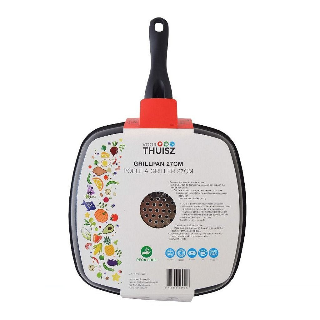 For Homez Como Grillpan 27 cm