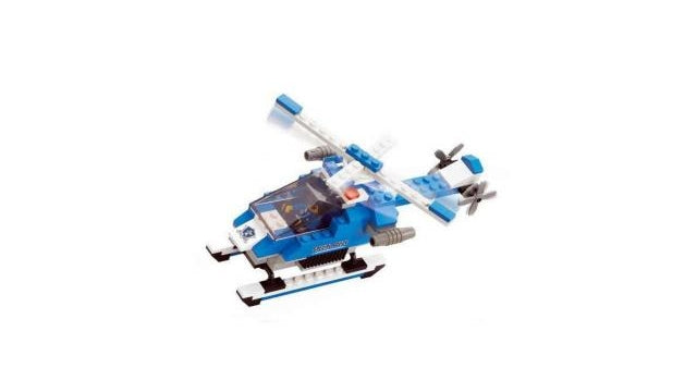 SPOBAN SPECIÁLNÍ Policie M38-B0185 Policejní vrtulník 133-kus