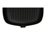 Vidaxl Grill padella con ghisa in legno 20x20 cm