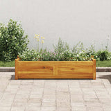 Vidaxl Raised Planter 100x30x25 cm Acacia Wood