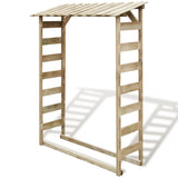 Vidaxl Pompjeod Späichere 150x44x176 cm imprägnéiert Pine