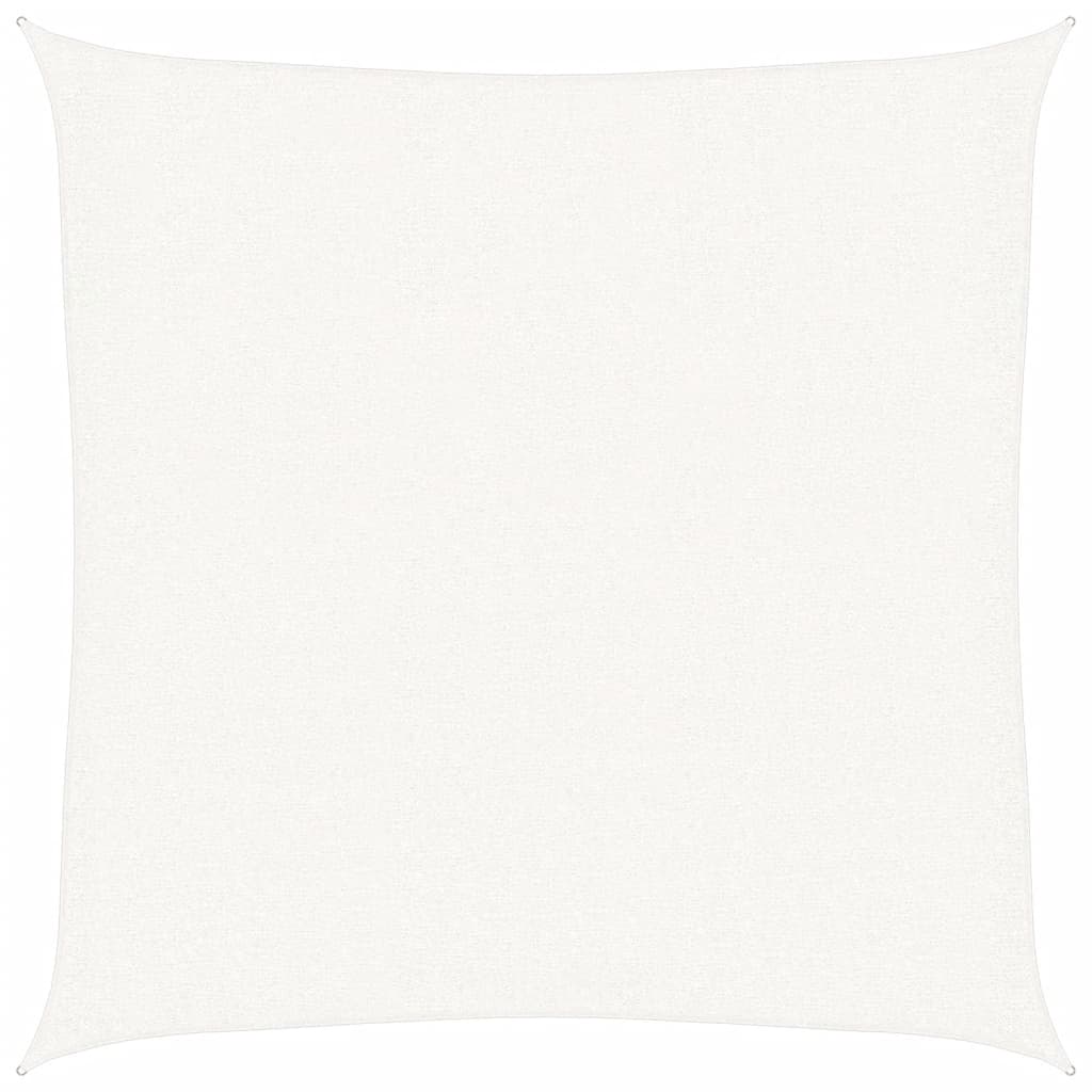 Vidaxl Sun Shade HDPE Square 2x2 m bianco