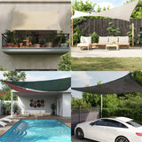 Vidaxl SunShade HDPE Square 2x2 m White
