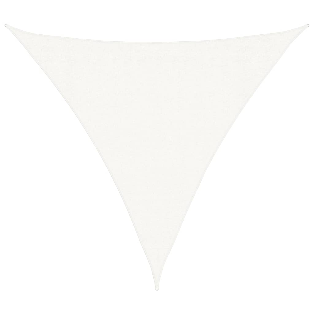 Vidaxl Sunshade HDPE Triangle 3.6x3.6x3.6 m White