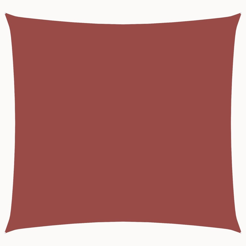 Vidaxl Sun Shade Square 2x2 M in tessuto Oxford Terracotta colorato