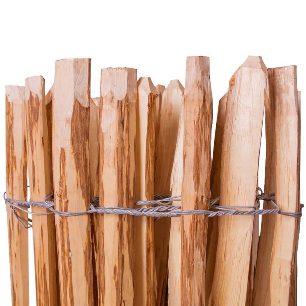 VidaXL fence 120x250 cm hazel wood