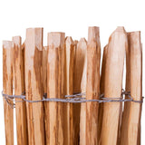 VidaXL fence 120x250 cm hazel wood