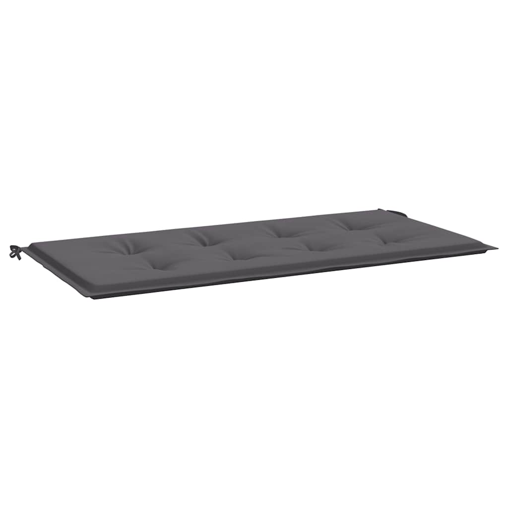 Vidaxl Garden Bench Cushion 100x50x4 CM Oxford Fabric Antracita -Coled