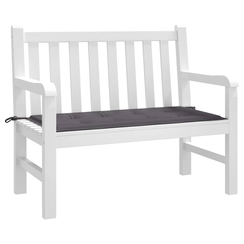 VidaXL Garden bench cushion 120x50x4 cm Oxford fabric anthracite -colored